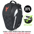 Waterproof Motorcycle Rear Seat Bag - Multifunctional Tail Bag and Helmet Backpack for Riders