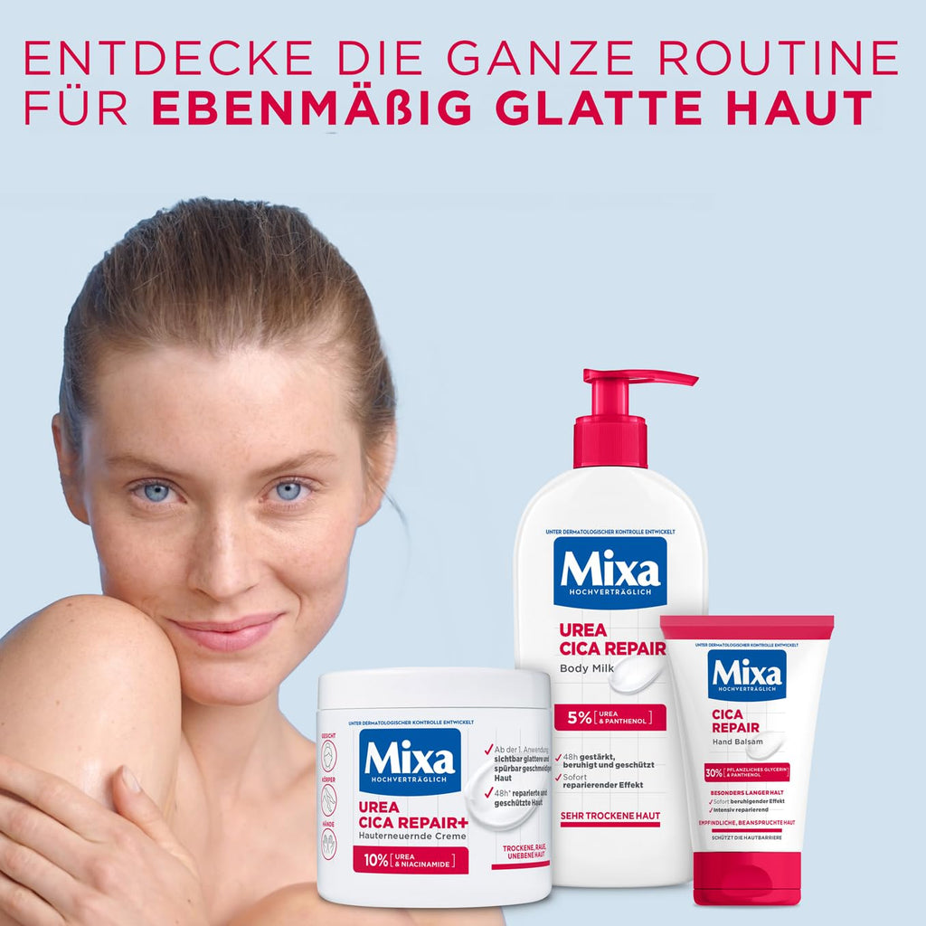 MIXA CICA REPAIR HAND BALSAM, FEUCHTIGKEITSSPENDENDE UND INTENSIV REPARIERENDE HANDCREME, 50 ML