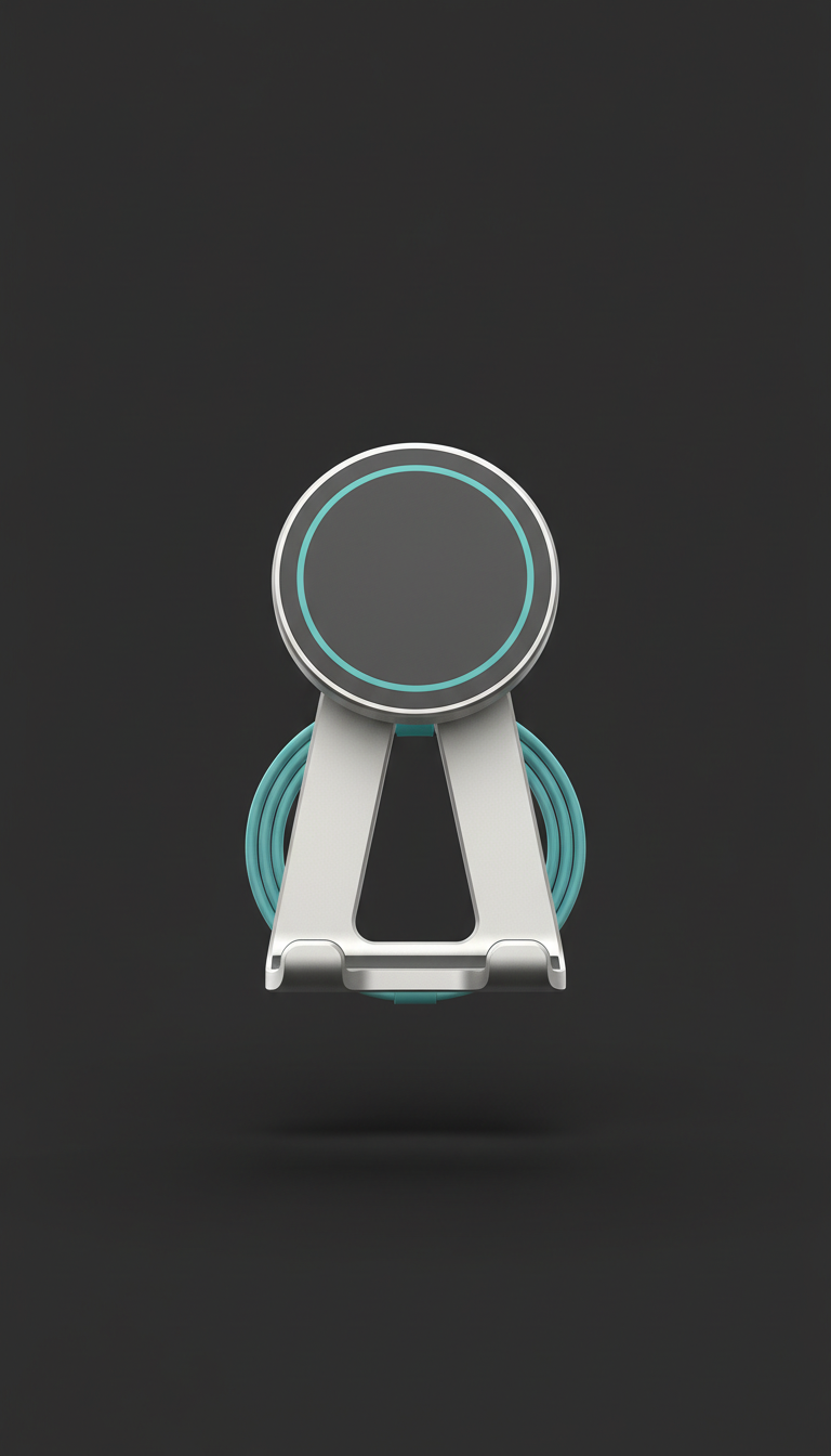 Magnetic Phone Charging Stand with Adjustable Angle