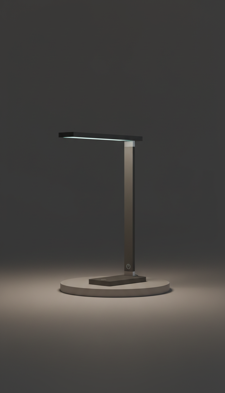 Minimalist LED Desk Lamp with Touch Controls