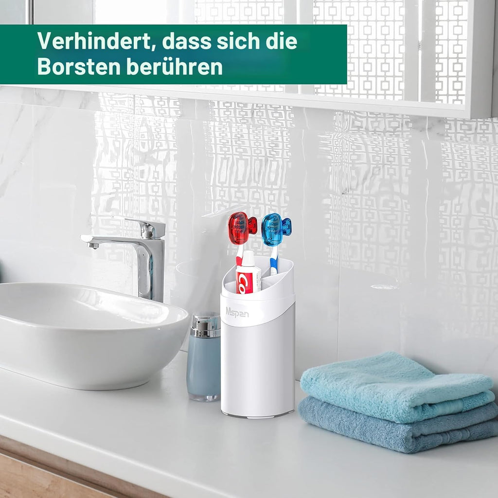 Zahnbürste Kopf Abdeckungen: Zahnbürste Kopf Schutz Schutzkappe Kunststoff Clip Bad Für Haushalt Reisen